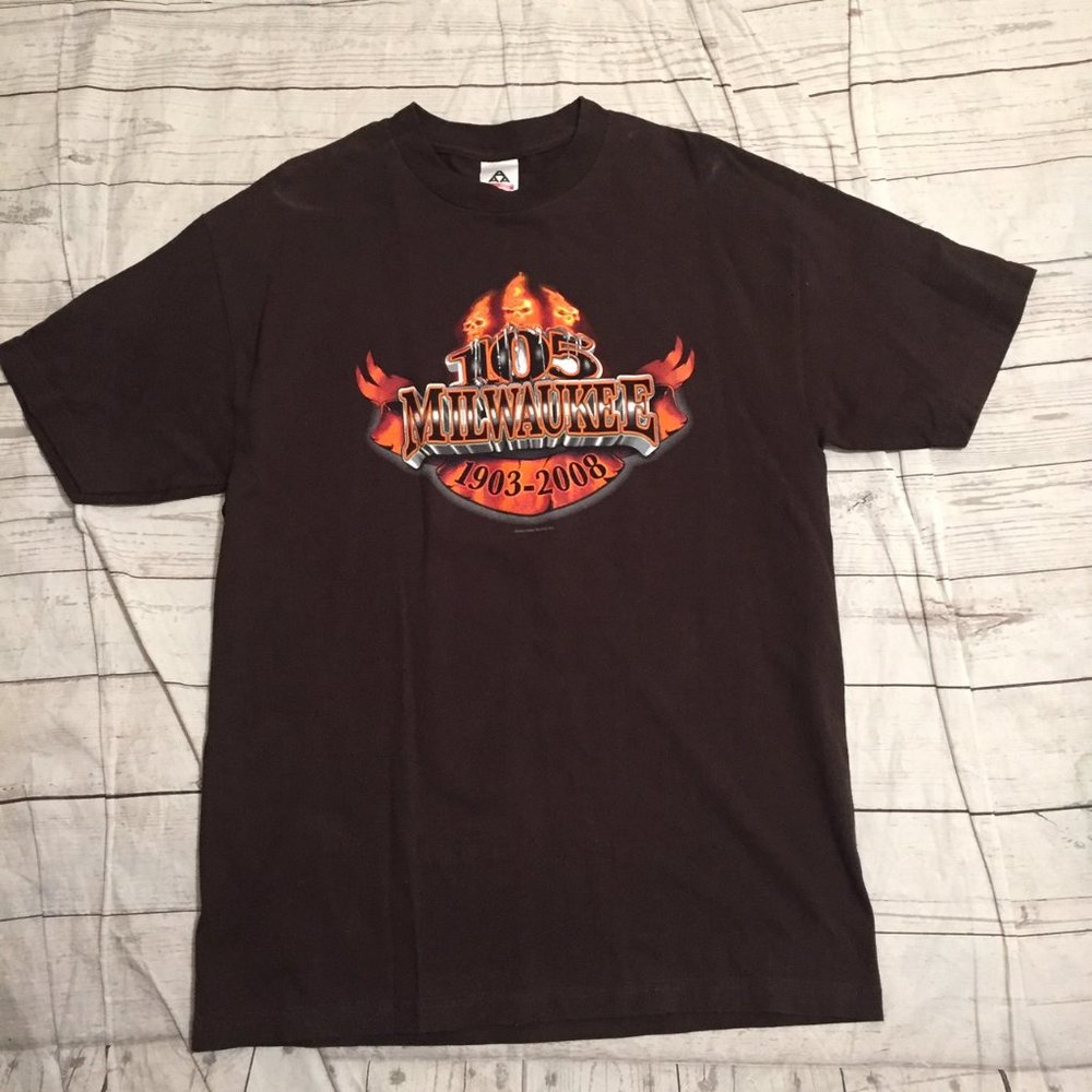 105 Anniversary Harley Davidson Tee